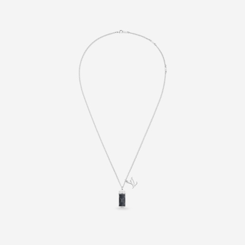 루이비통 모노그램 이클립스 참스 목걸이 M63641