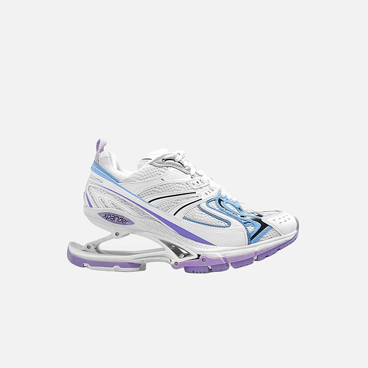 발렌시아가 X-펜더 화이트/라일락/블루 스니커즈