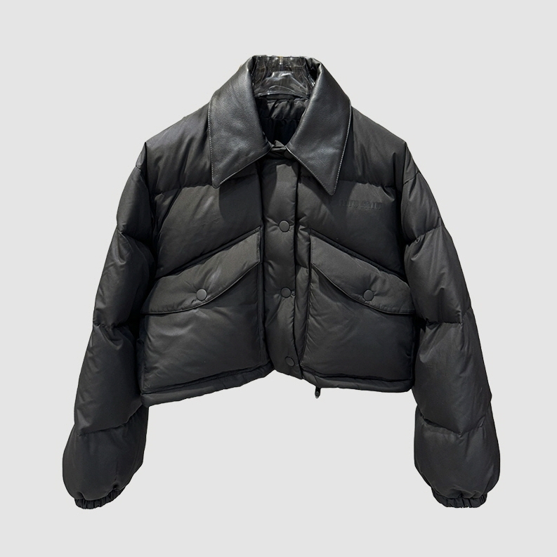 미우미우 24 신상 구스다운 쇼트 다운 자켓