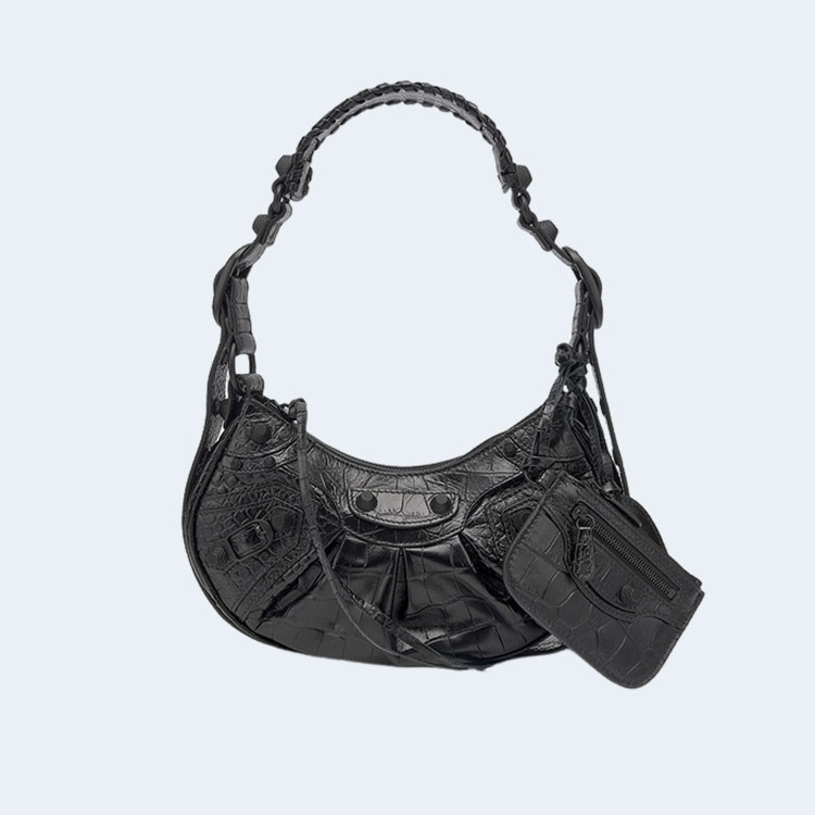 발렌시아가 르 카골 XS 숄더백 블랙