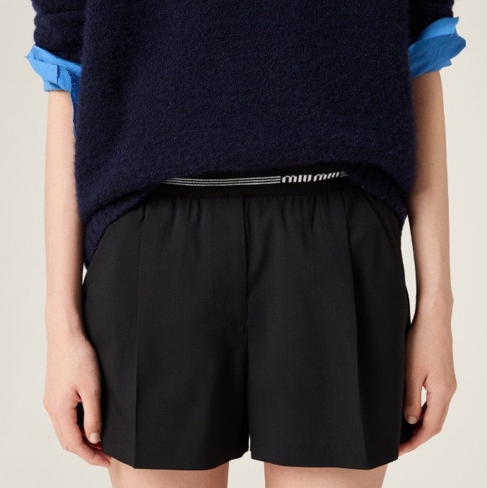 미우미우 쇼츠 팬츠