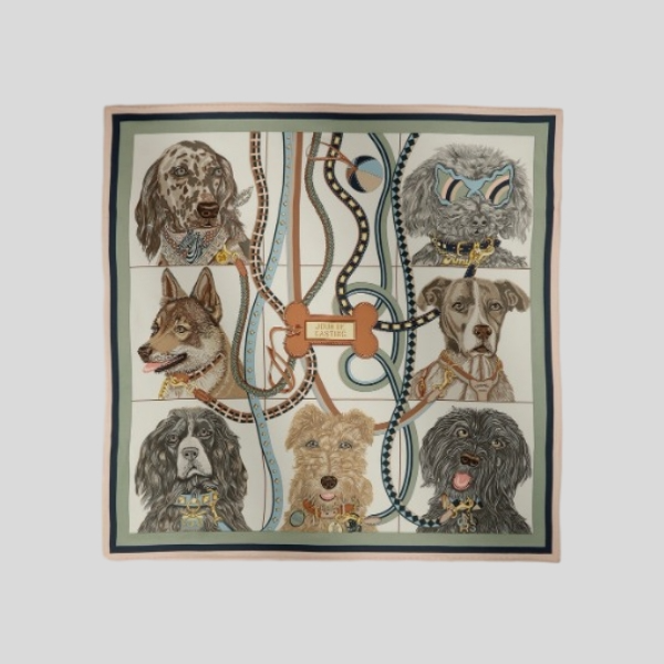 에르메스 도그 캐스팅 데이 핑크