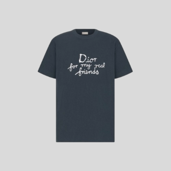 디올 프라이빗 레터 반팔 (블랙)