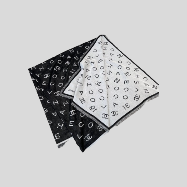 샤넬 펄 로고 블랙&화이트