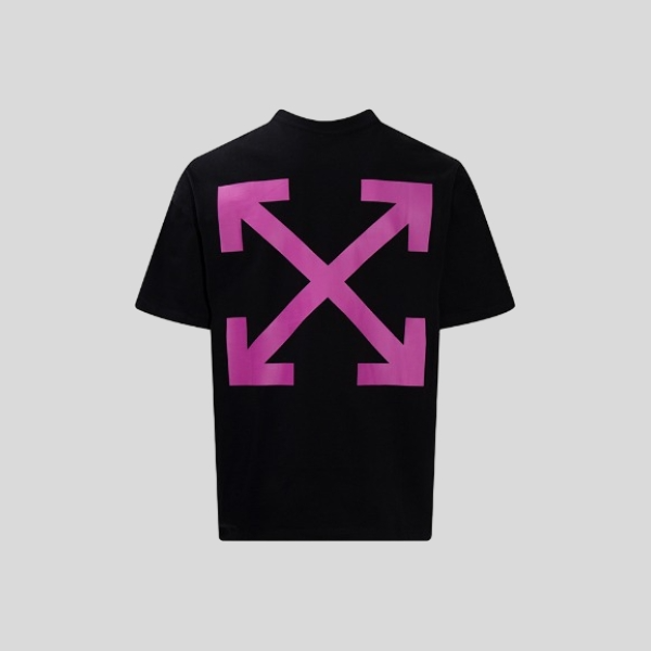 오프화이트 엔젤 카라바 반팔 티셔츠