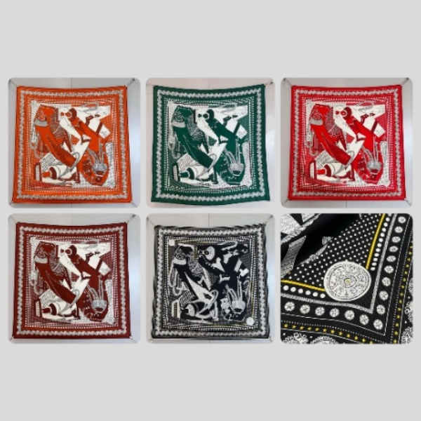 에르메스 스퀘어 스카프 5색