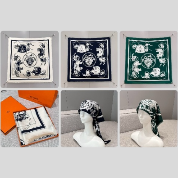 에르메스 실크 스카프