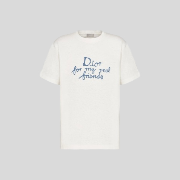 디올 프라이빗 레터 반팔