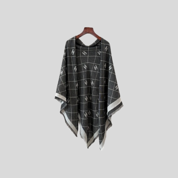 샤넬 다이아몬드 레터 블랙&그레이