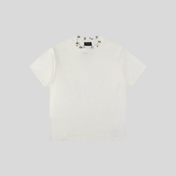 발렌시아가 링 반팔 티셔츠