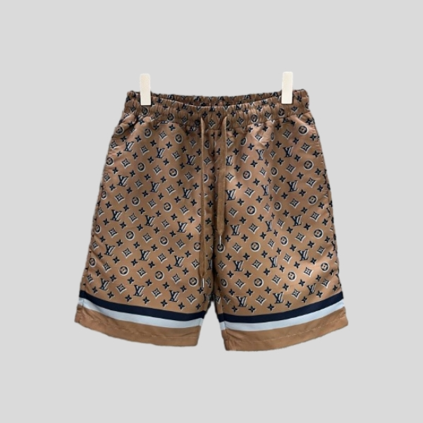 루이비통 풀프린트 모노그램 로고 비치팬츠