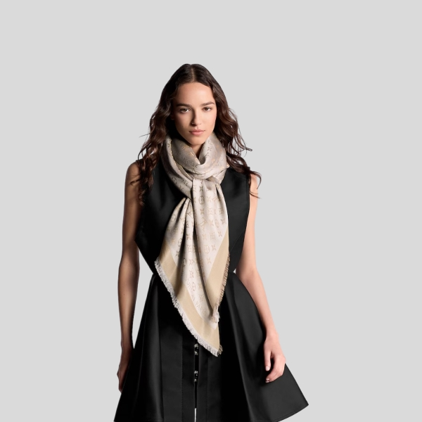 루이비통 모노그램 샤인 숄(그레이지)