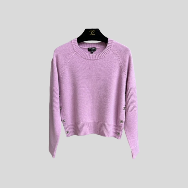 샤넬 버클 캐시미어 스웨터(2color)