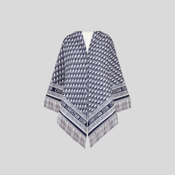 디올 블랭킷 숄 블루