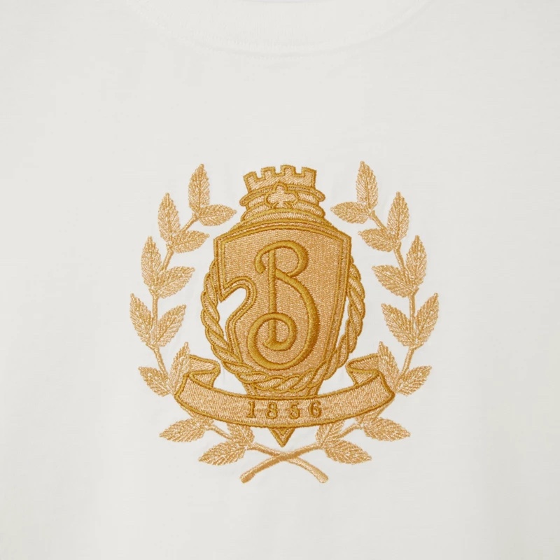 버버리 반팔 티셔츠 화이트