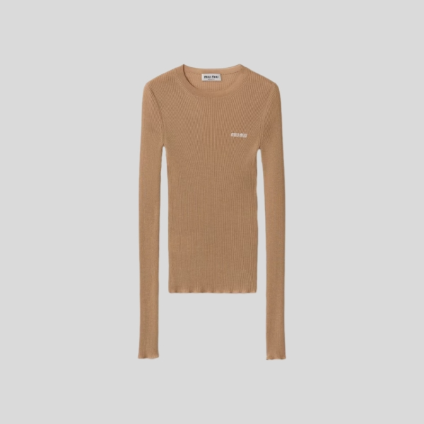 미우미우 캐시미어 실크 스웨터