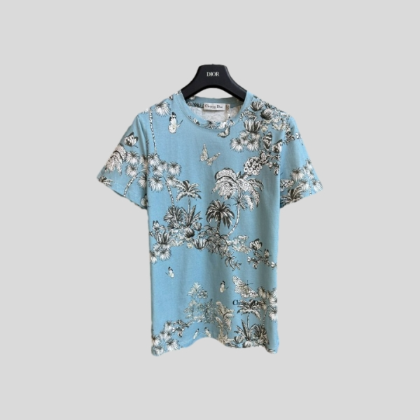 디올 정글 반팔 티셔츠