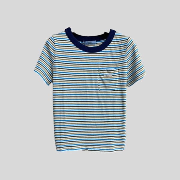 프라다 스트라이프 티셔츠