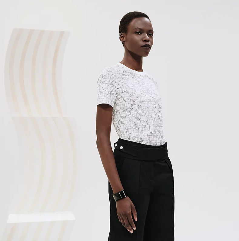 에르메스 플레드 반팔 티셔츠