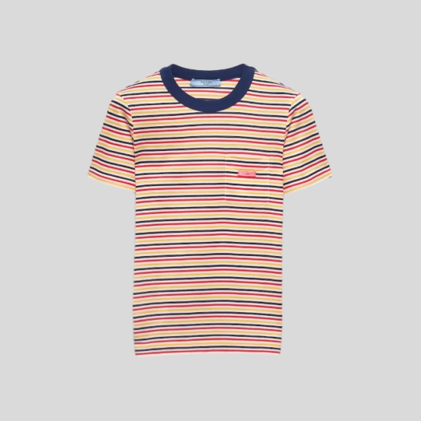 프라다 스트라이프 티셔츠