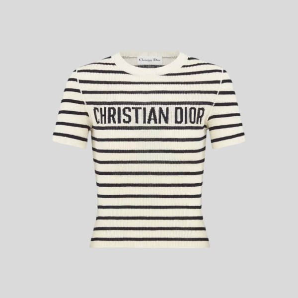 디올 스트라이프 니트