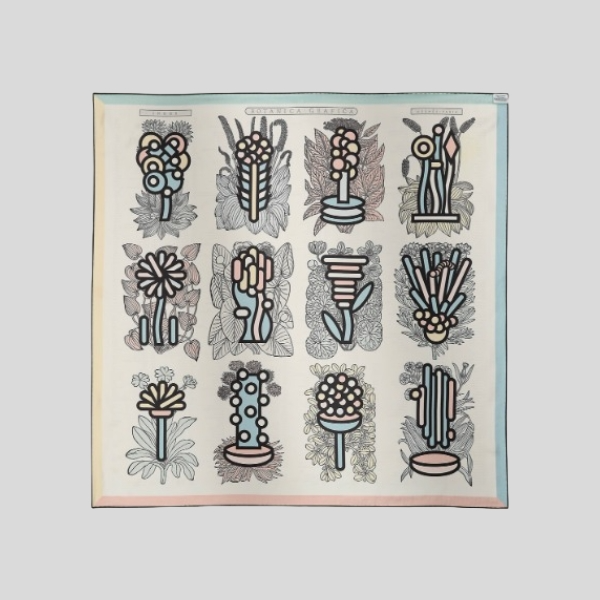 에르메스 양면 스카프 화이트