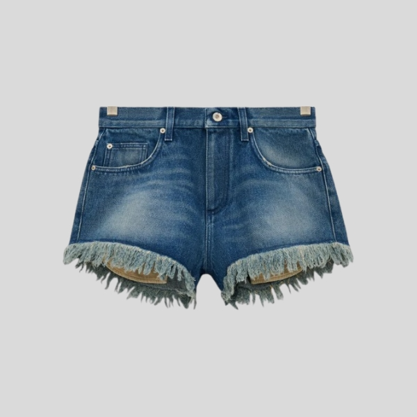 로에베 애너그램 쇼츠 데님