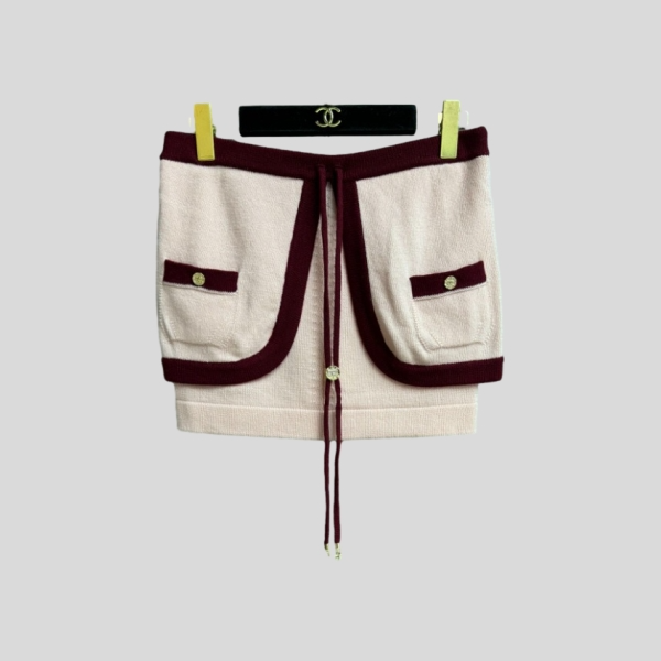 샤넬 블록 튜브 탑