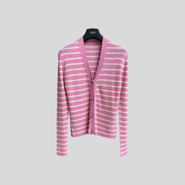 디올 Dioriviera 가디건 핑크