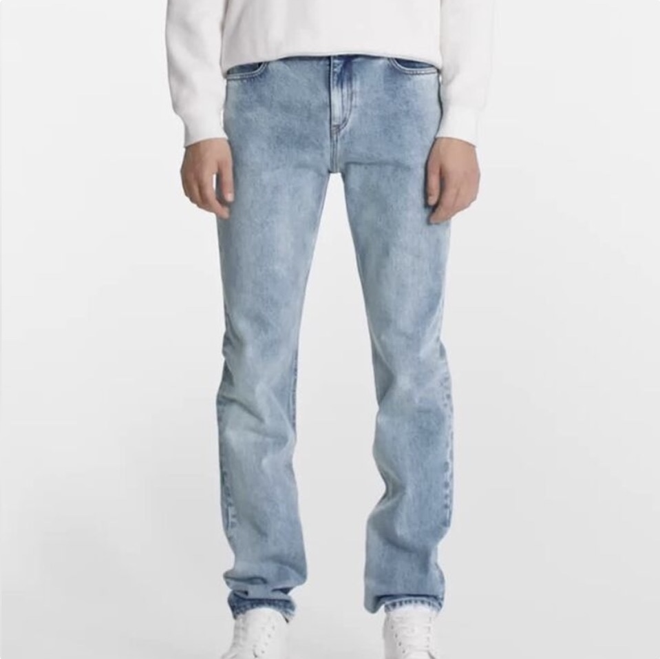 루이비통 워시드 스트레이트 진