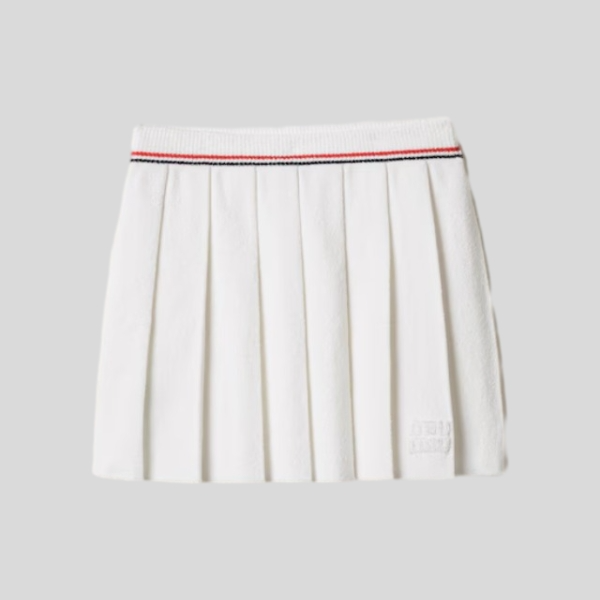 미우미우 코튼 미니스커트