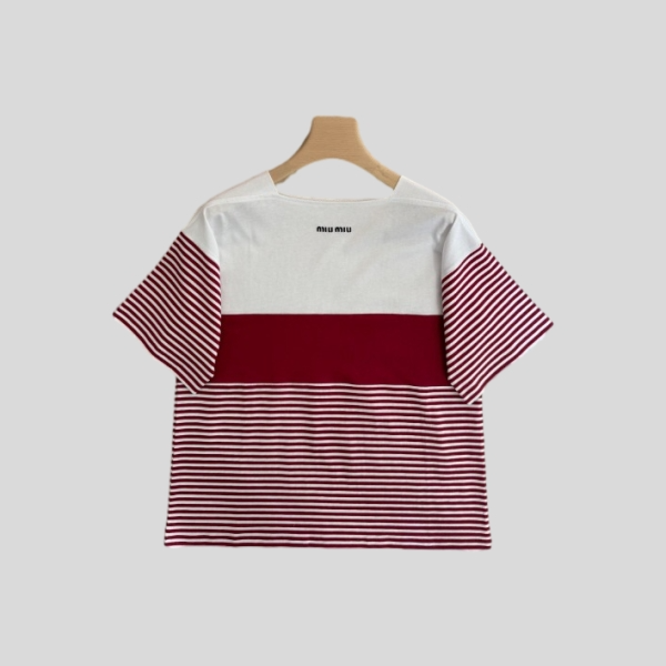 미우미우 스트라이프 티셔츠 (반팔,긴팔)