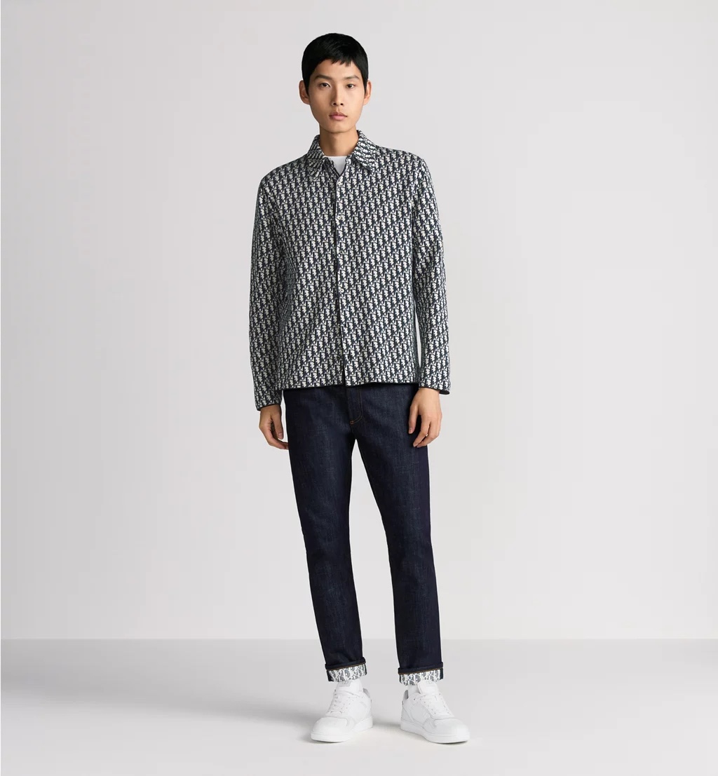 디올 Oblique 오버셔츠