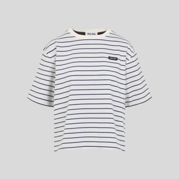 미우미우 양면 캐주얼 티셔츠