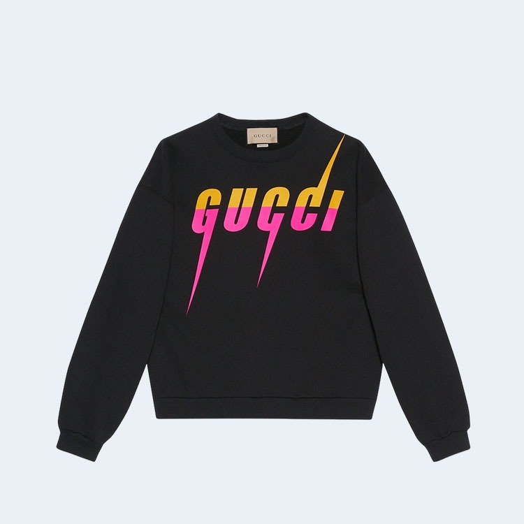 구찌 블레이드 프린트 맨투맨