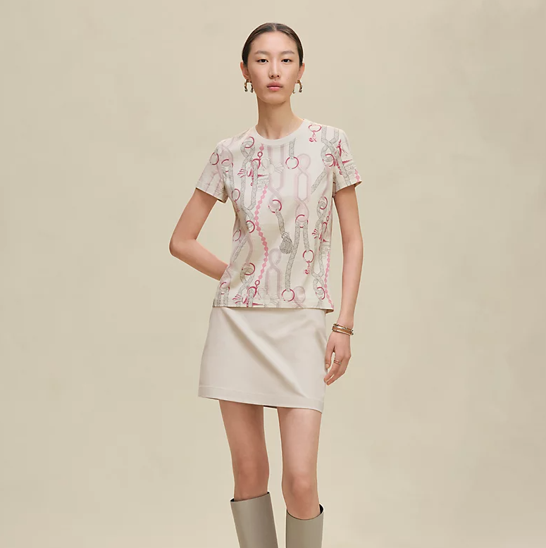 에르메스 스트레이트 티셔츠