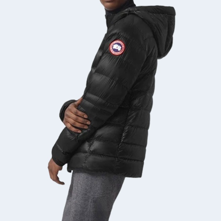 캐나다구스 크로프턴 후디 다운 자켓 블랙