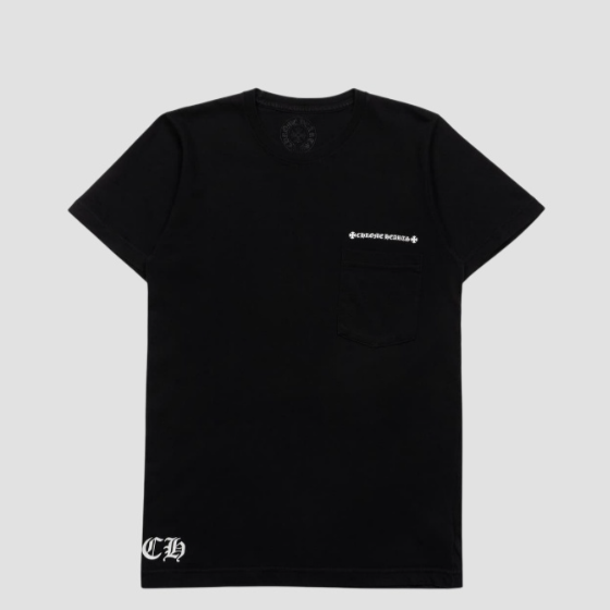 크롬하츠 CH 플러스 레터링 반팔 티셔츠