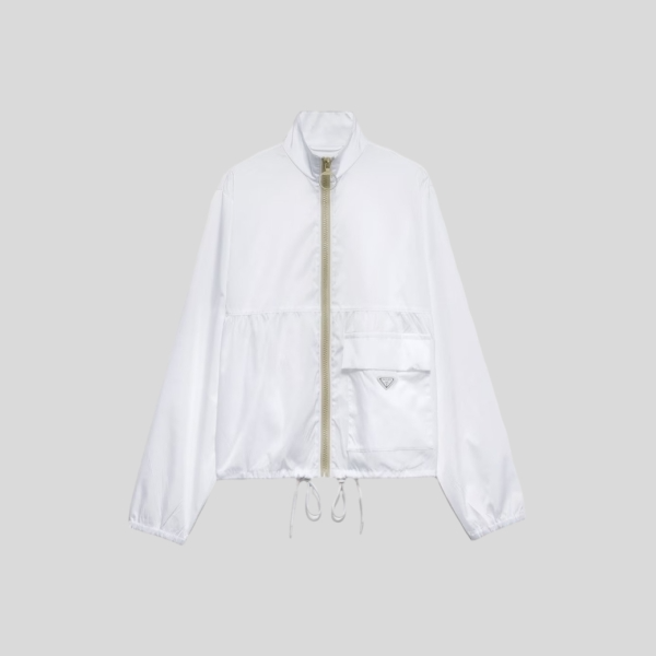 프라다 리나일론 블루종 자켓