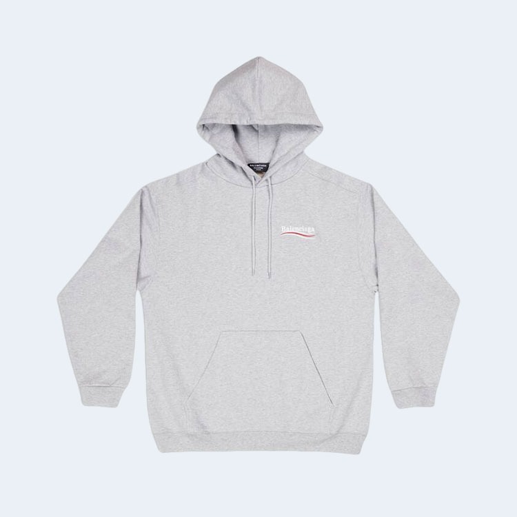 발렌시아가 폴리티컬 캠페인 미디엄 핏 후드