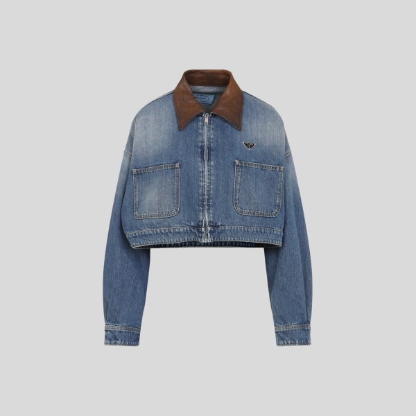 프라다 데님 자켓