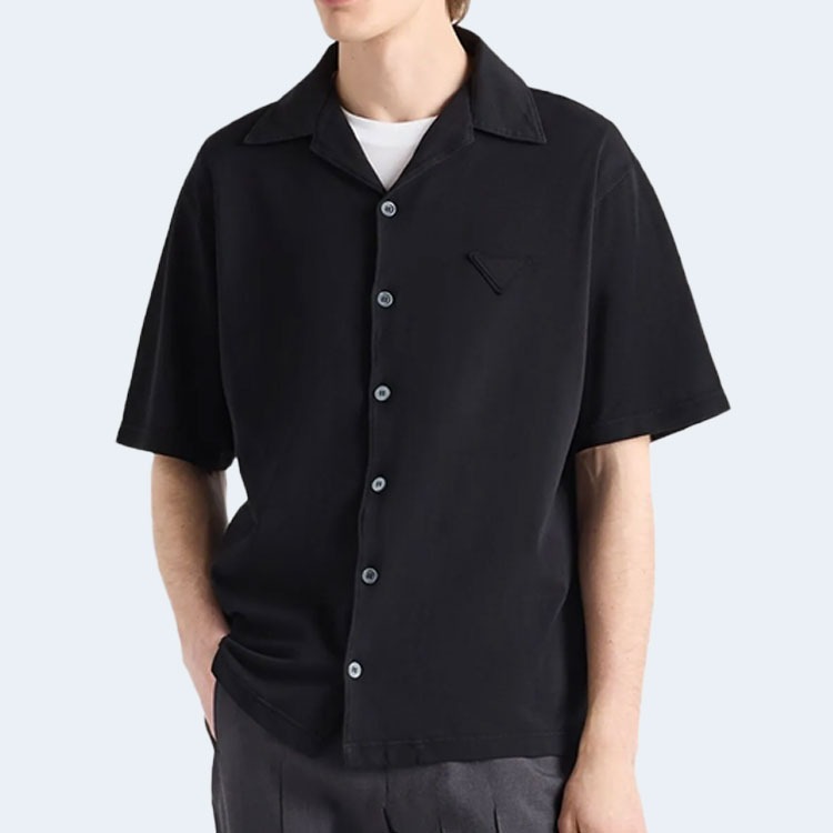 프라다 코튼 셔츠 