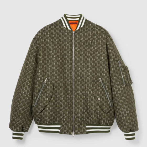 구찌 GG 섀도우 코튼 자카드 자켓