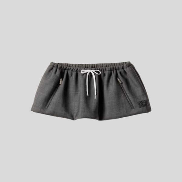 미우미우 프린스 오브 웨일즈 미니스커트