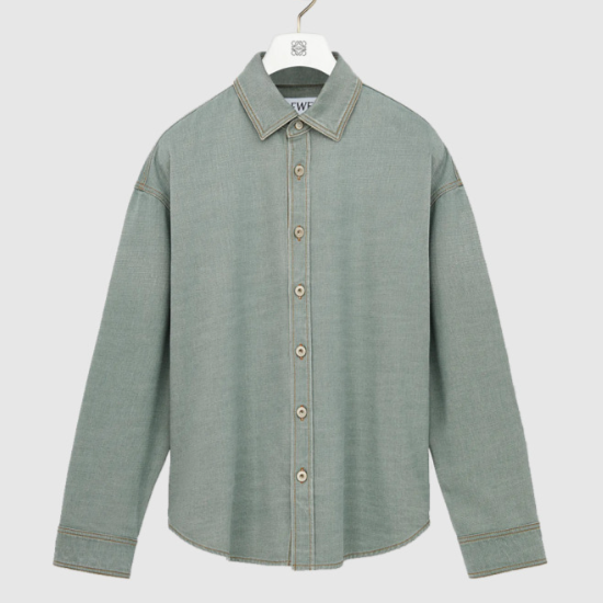 로에베 셔츠 데님