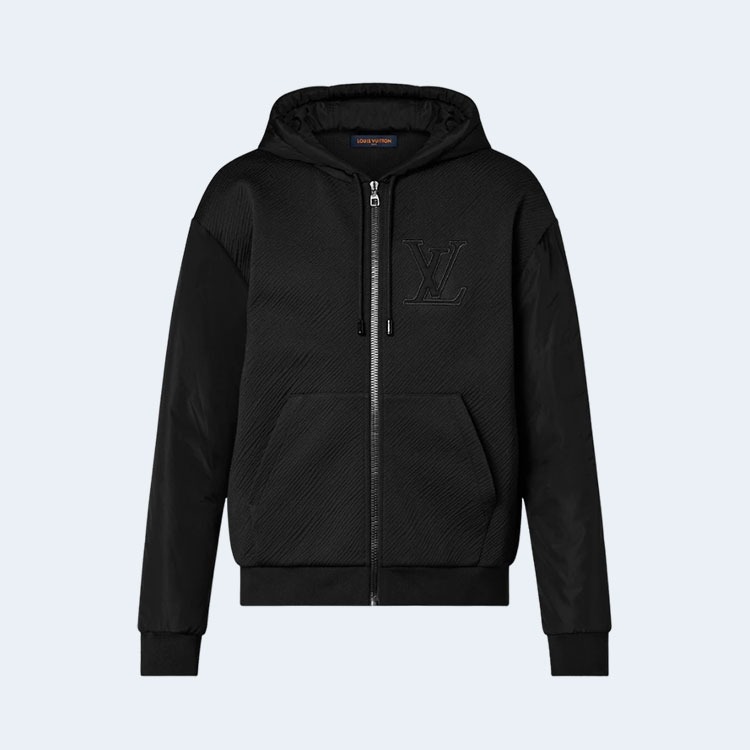 루이비통 하이브리드 지퍼 테크니컬 코튼 후디