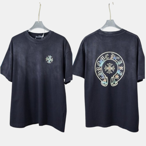 크롬하츠 말발굽 워싱 티셔츠