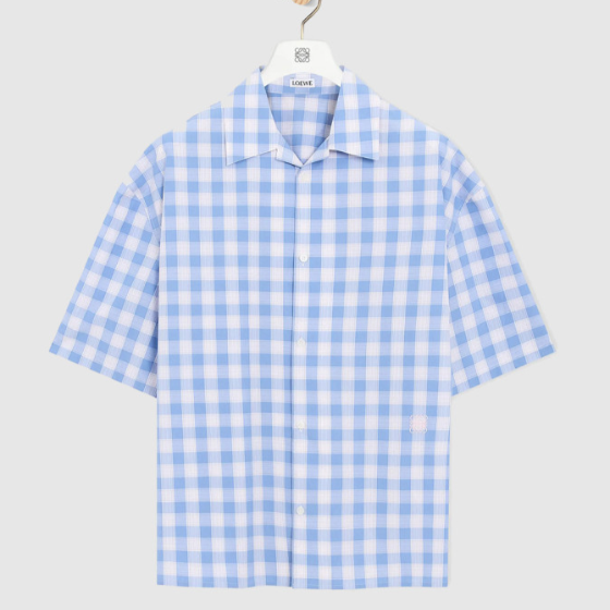 로에베 쇼트 슬리브 셔츠