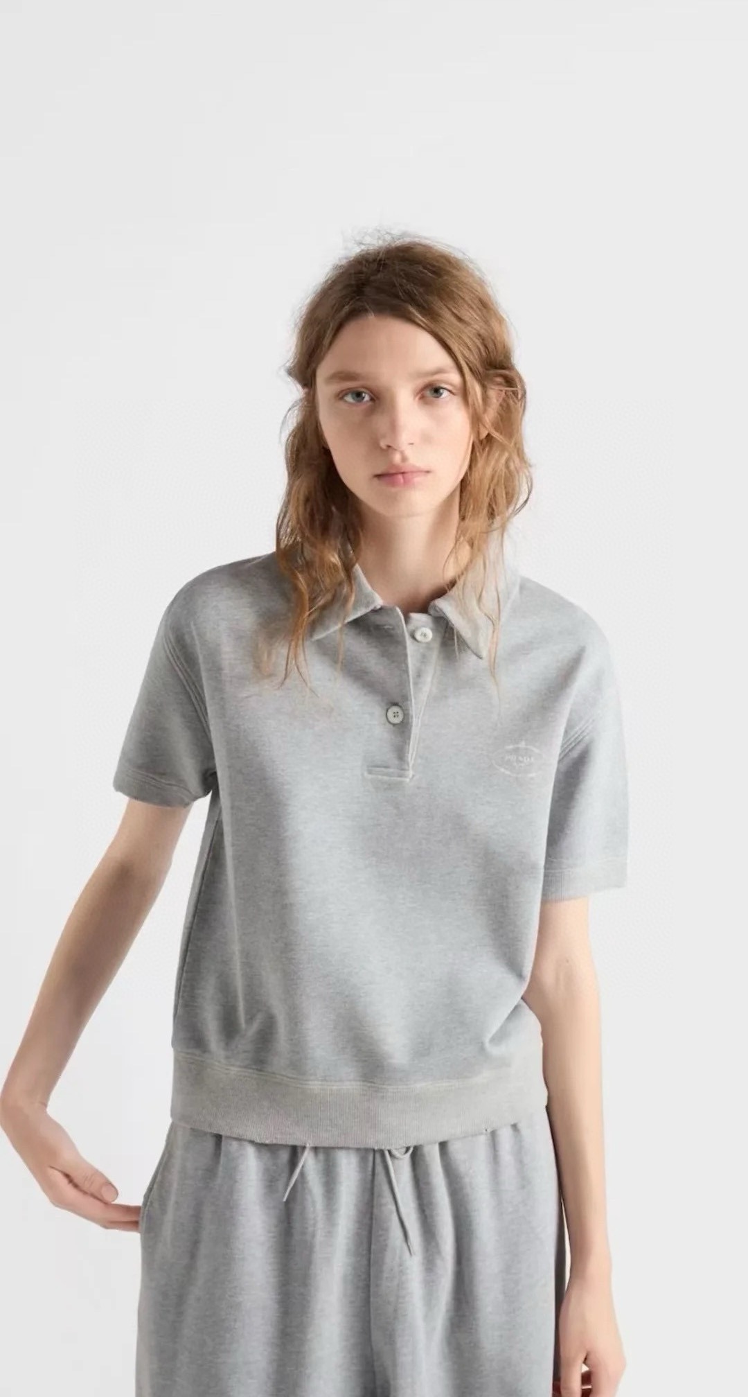 프라다 폴로 셔츠 팬츠 세트