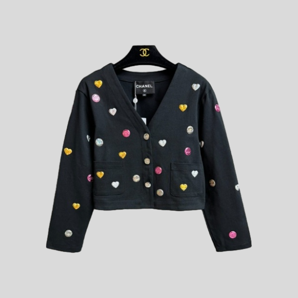 샤넬 캐시미어 가디건